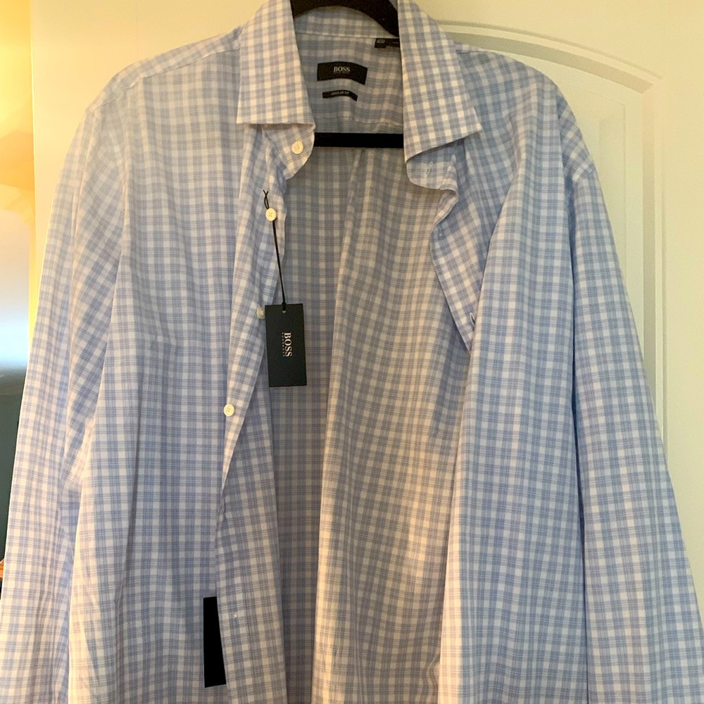 Hugo Boss shirt . Size 17 1/2 36/37